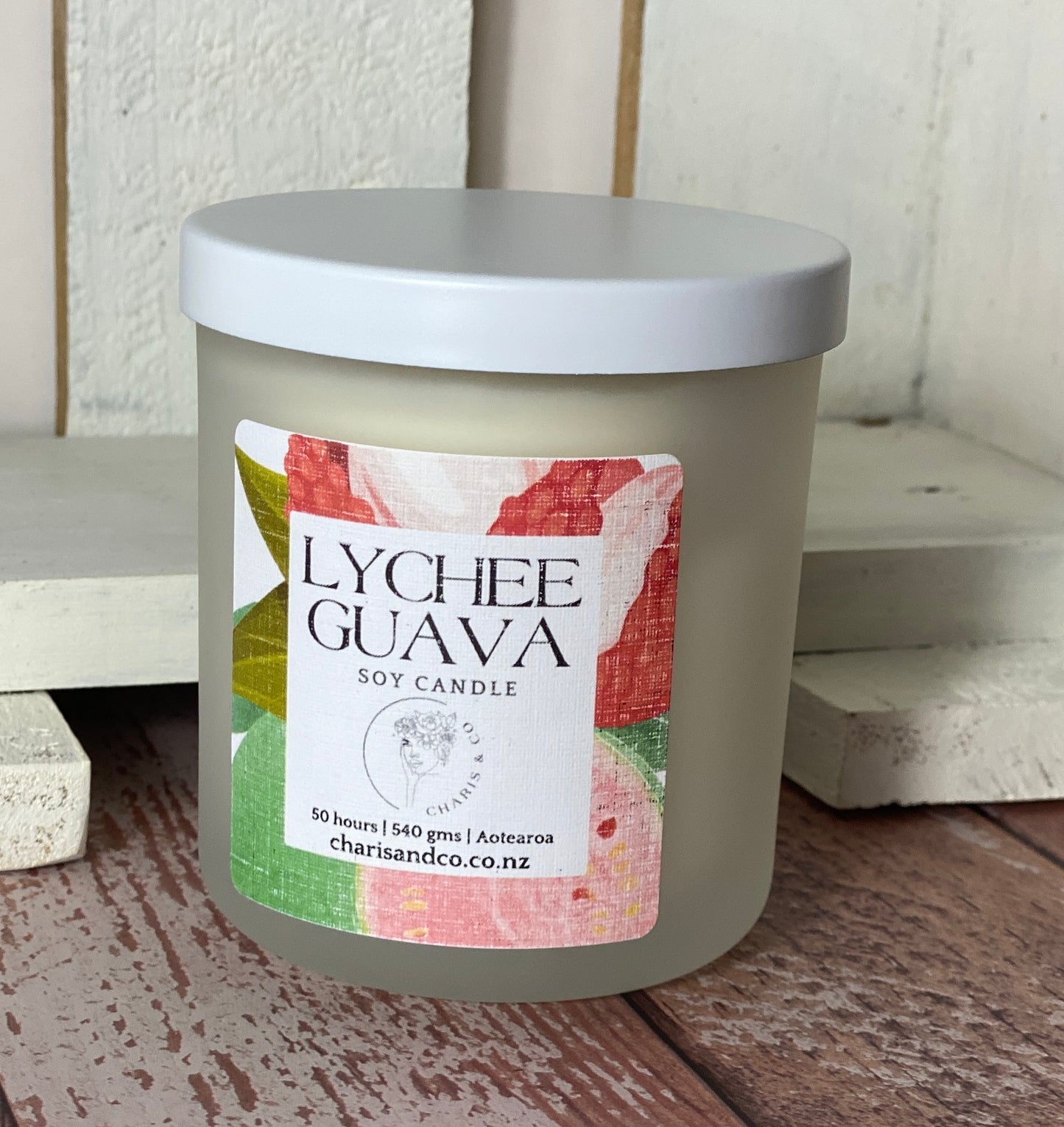 Lychee Guava soy candle