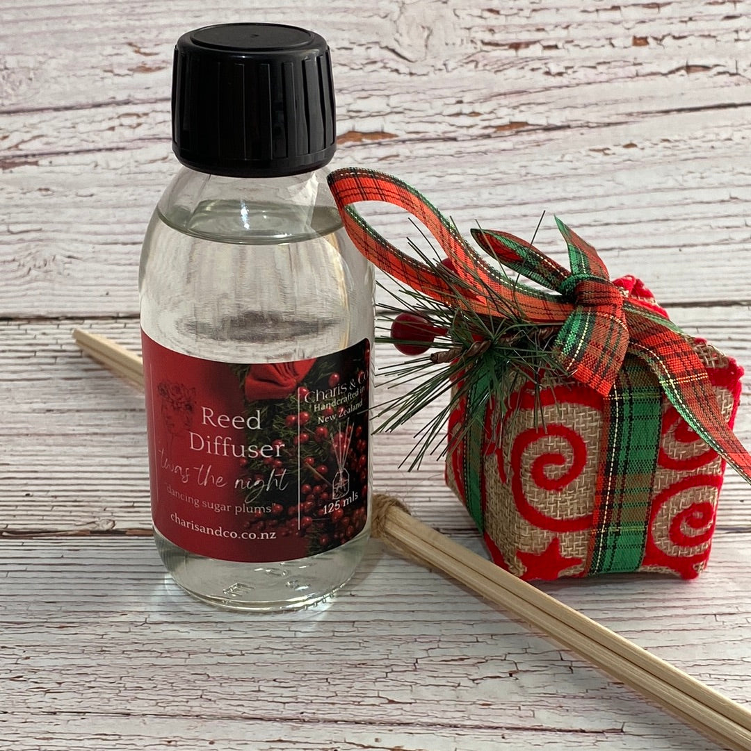 'twas the night christmas scented reed diffuser refill 125ml