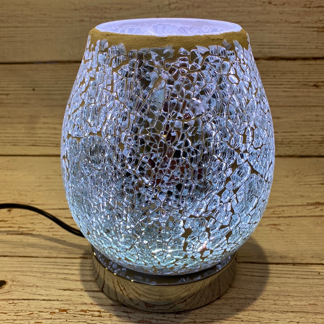 Melts warmer-silver mosaic LED