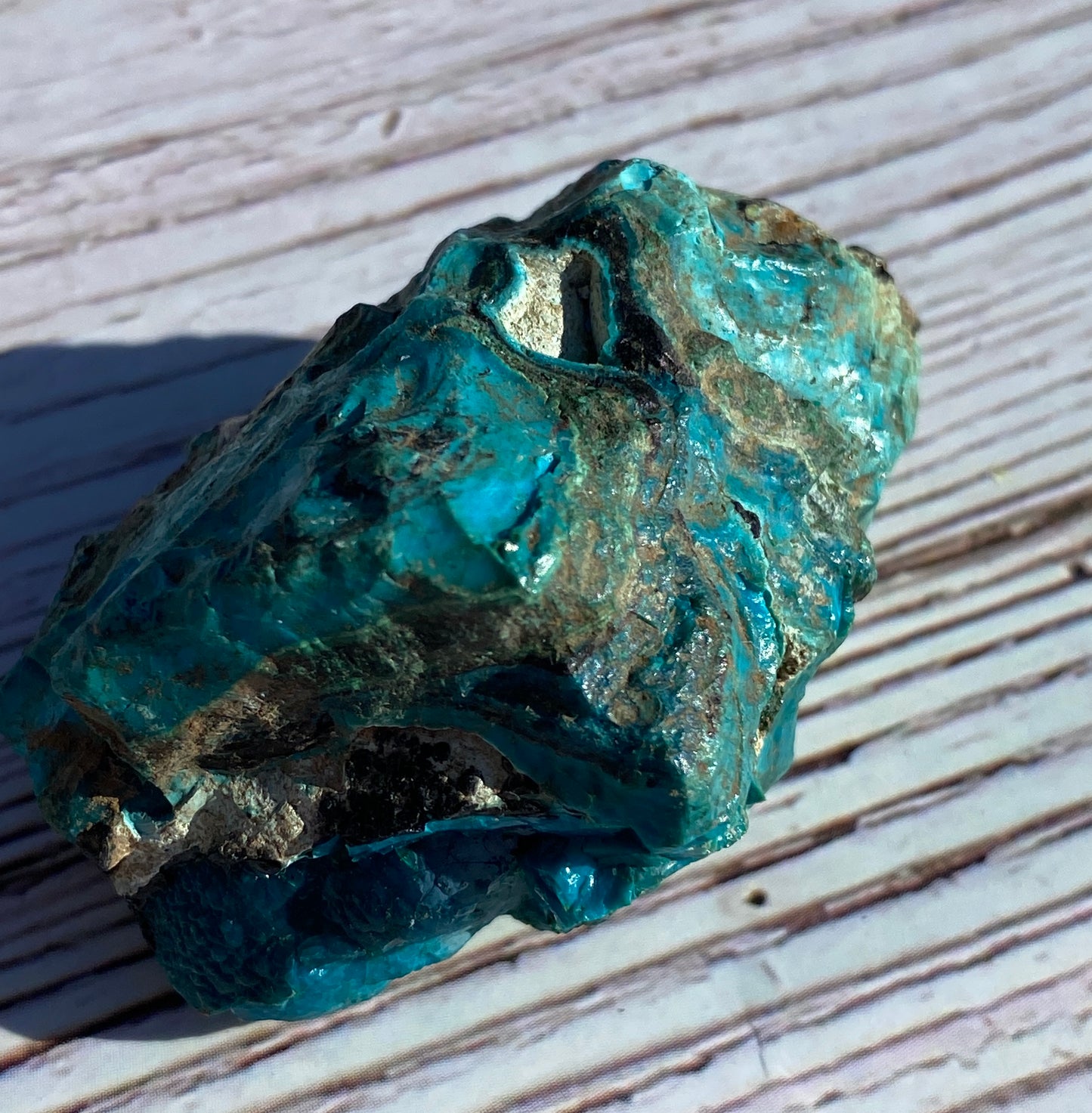 Chrysocolla with Malachite gemstone (4)