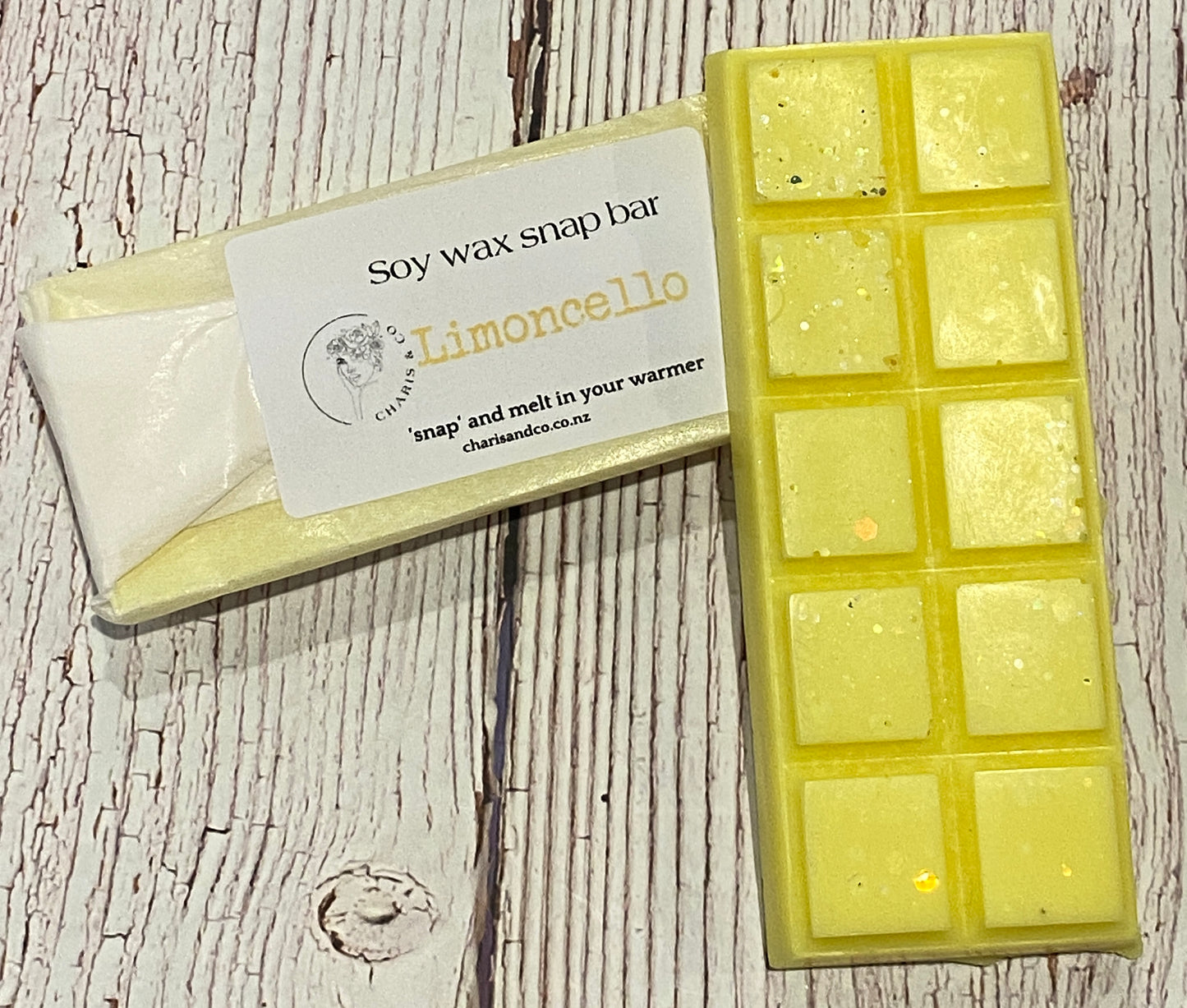 Limoncello soy melt snap bar