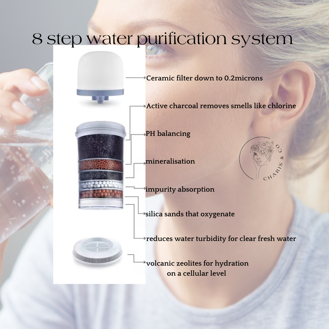 Water purifier system BPA free