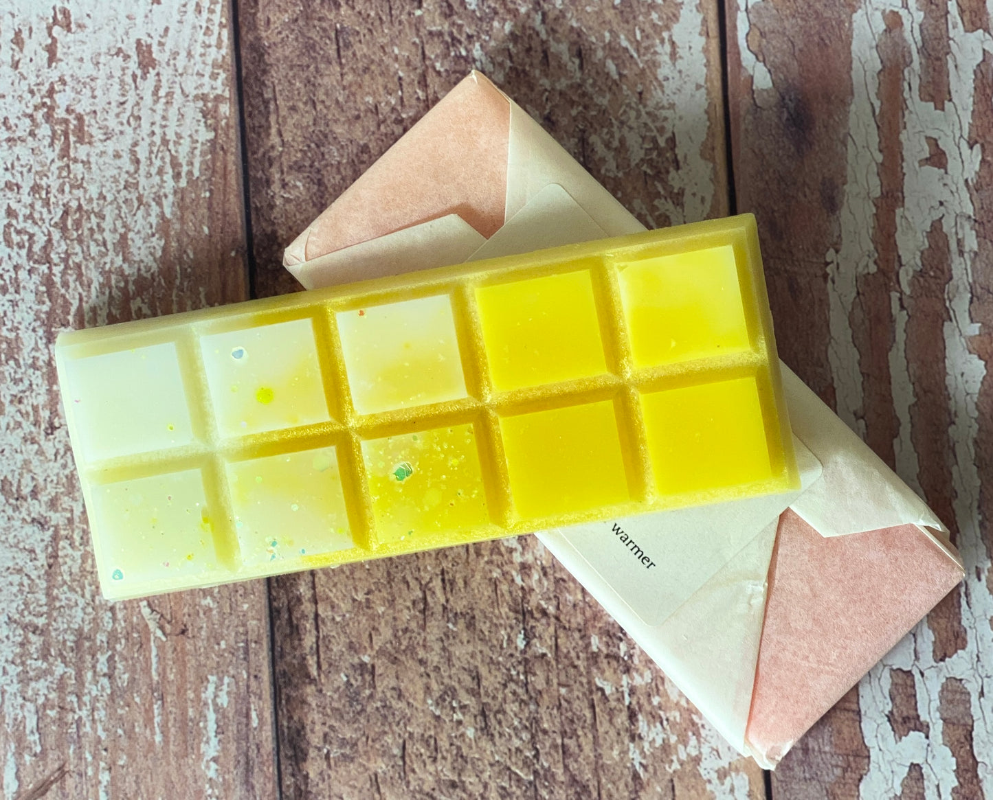 Freesia soy wax snap bar