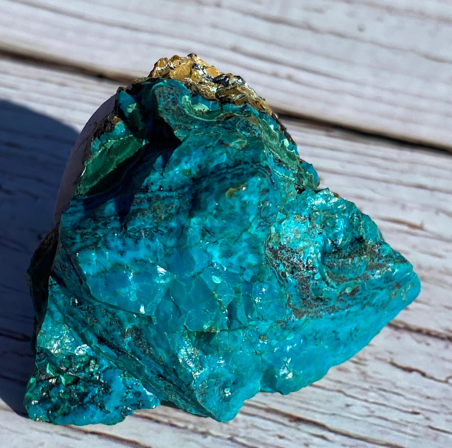 Chrysocolla with Malachite gemstone (5)