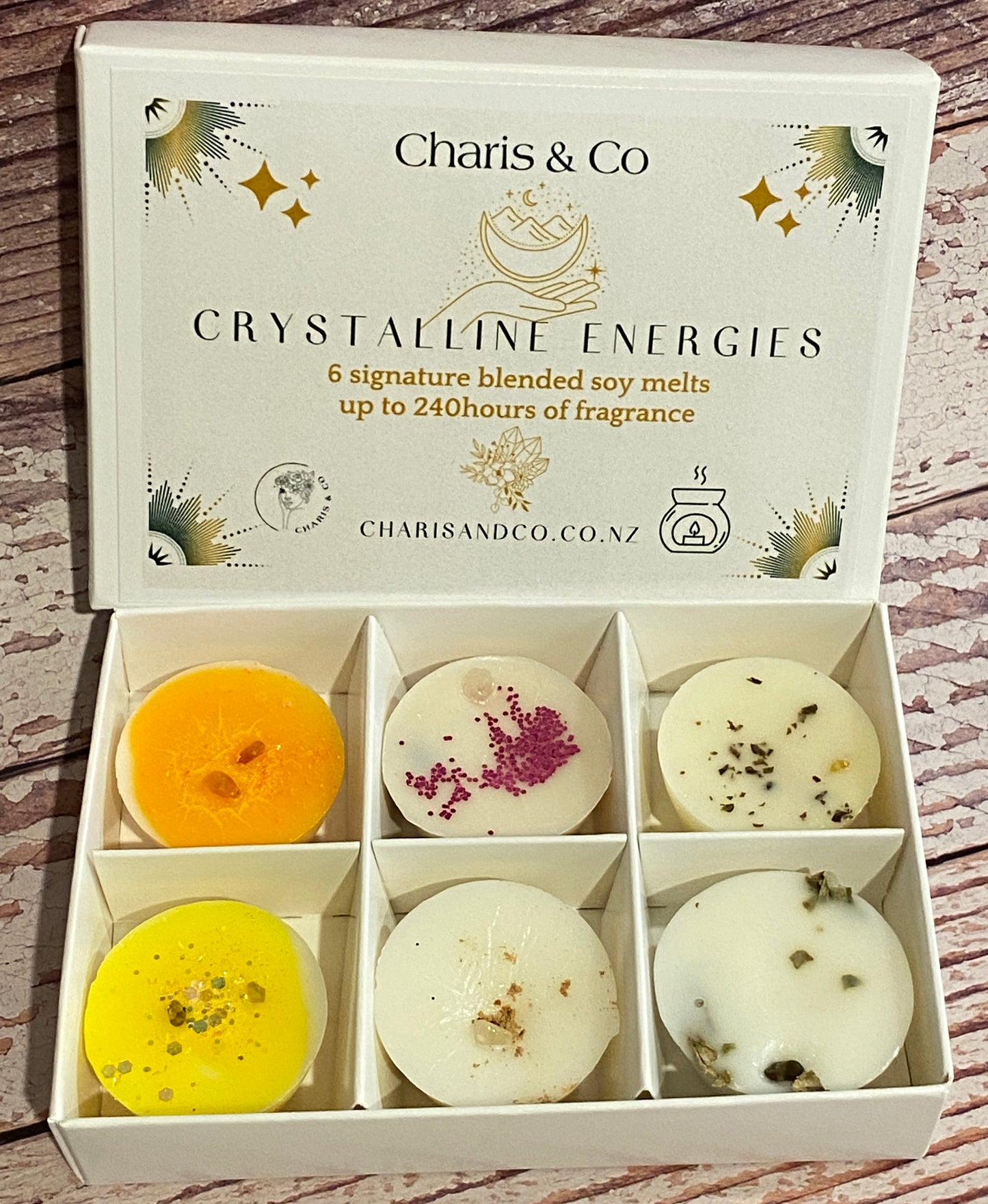 Crystalline Energy Soy Melts Collection