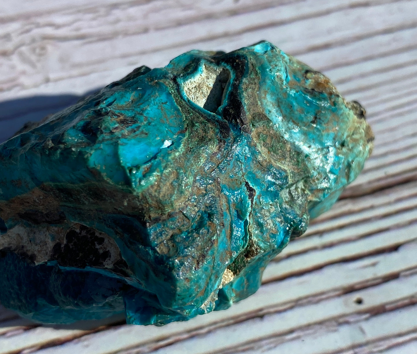 Chrysocolla with Malachite gemstone (4)