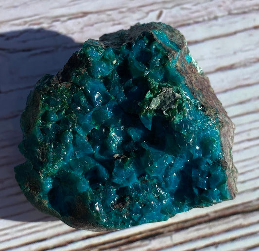 Chrysocolla with Malachite gemstone (2)