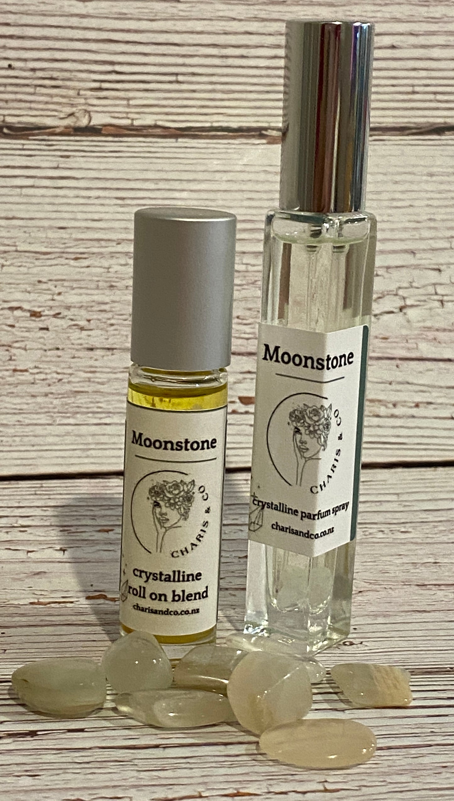 Moonstone crystalline roll on perfume