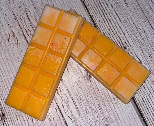 Mango and Coconut milk soy wax snap bar-Summer edition