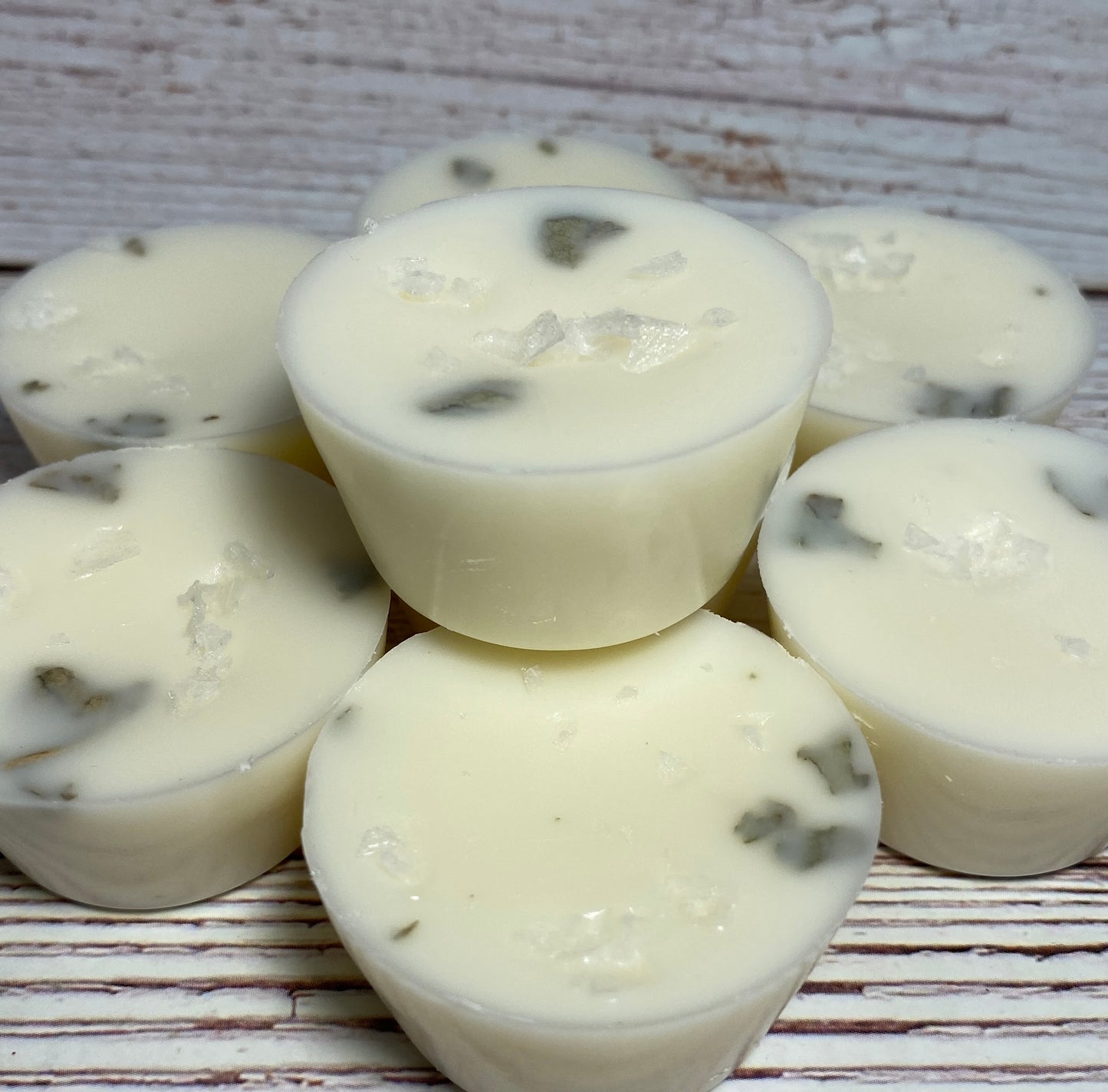 Wood sage and Sea salt perfume fragranced soy melts