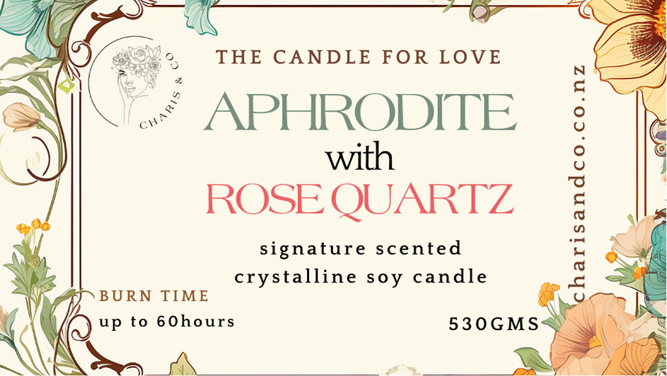 Love Aphrodite Crystalline Soy Candle