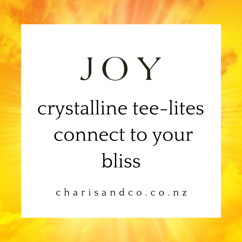 Joy crystalline tea-lite set