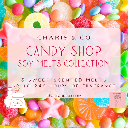 chCharis and co soy melt collection candy shop