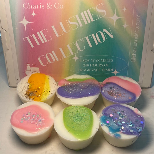 The Lushies soy melts collection